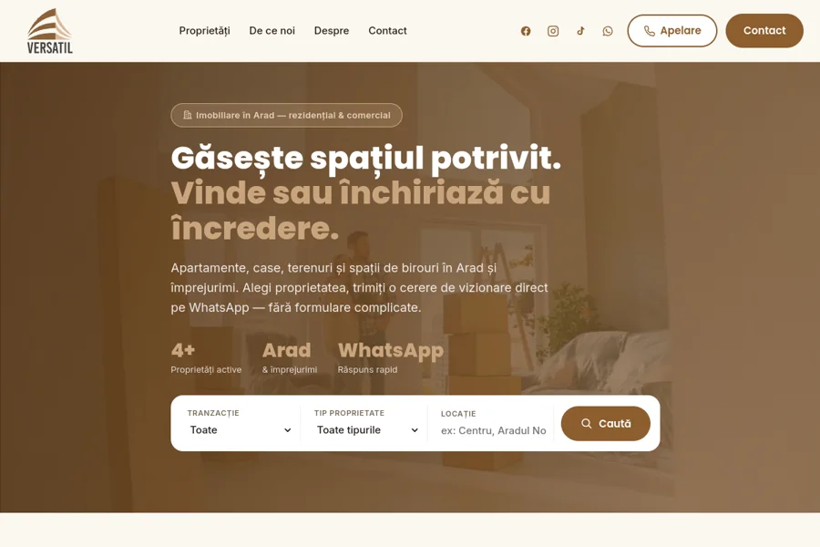 Versatil Properties